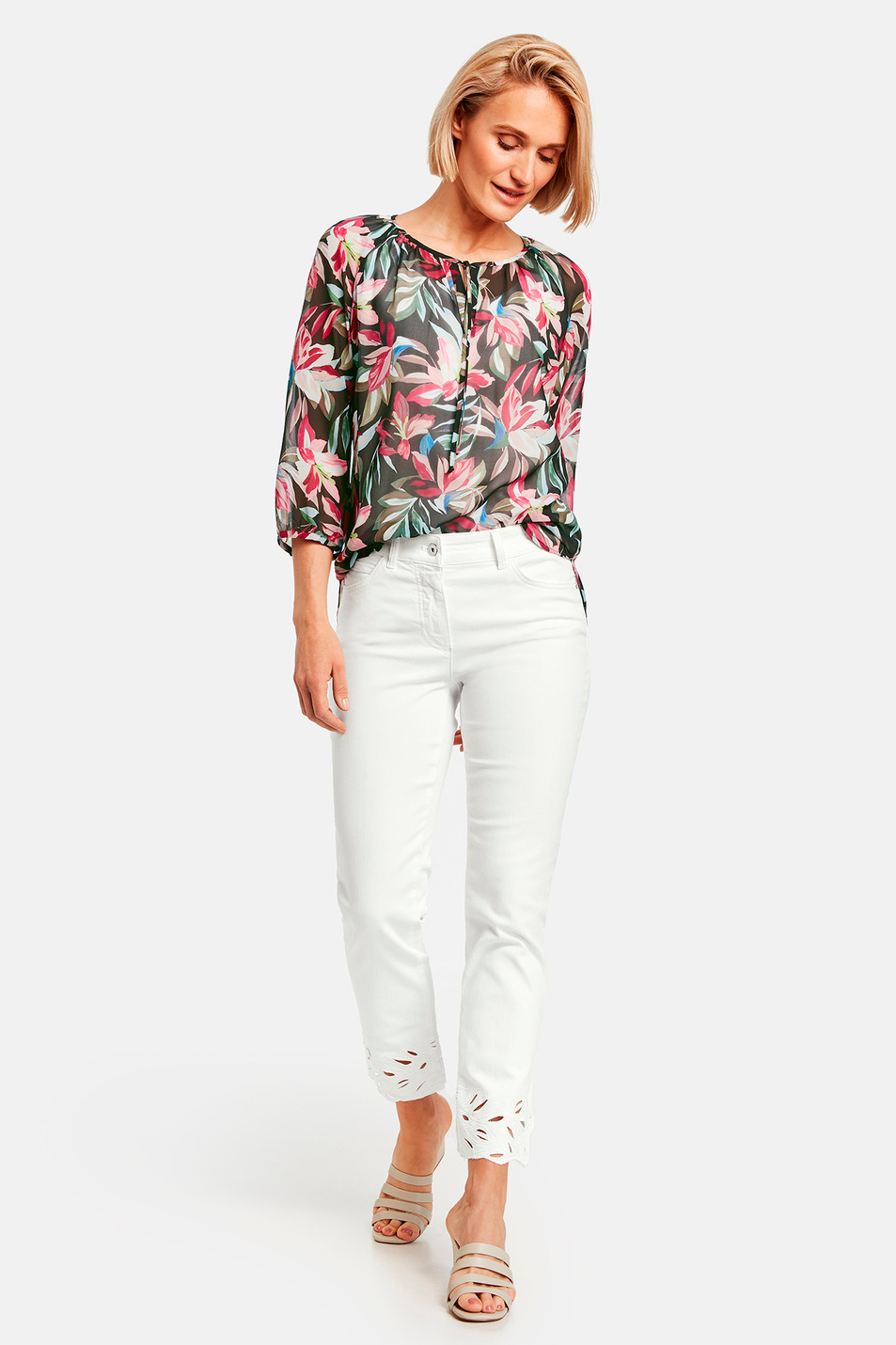 Женский Gerry Weber Брюки (цвет ), артикул 320048-31285 | Фото 3