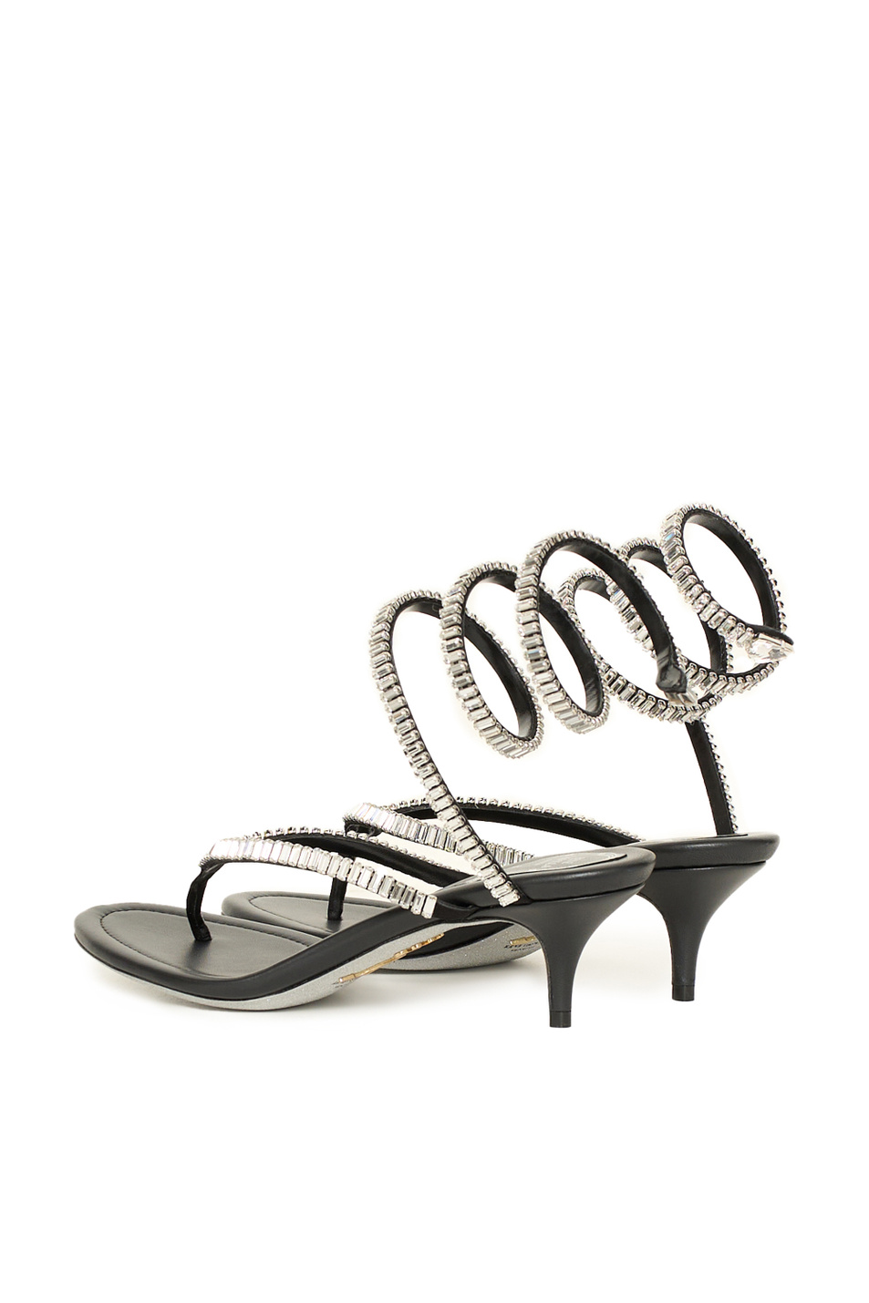 Женский René Caovilla Босоножки Spark со стразами (цвет ), артикул C12831-050-RN01V065 | Фото 3