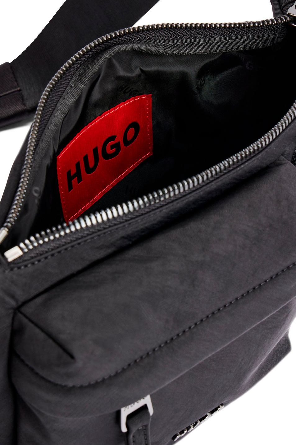 Мужской HUGO Сумка поясная с логотипом (цвет ), артикул 50512004 | Фото 3