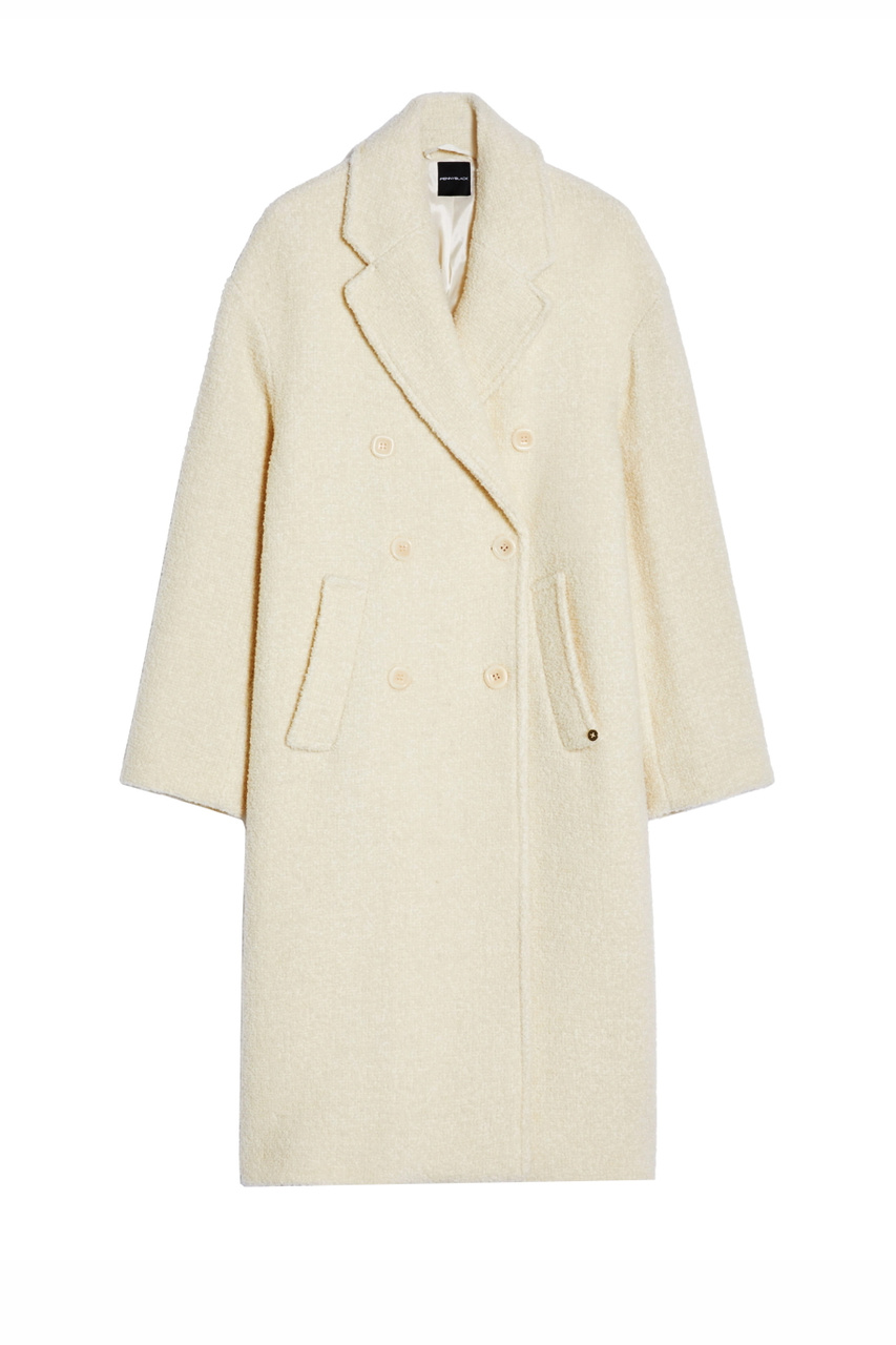Пальто GELATO из смесовой шерсти|Основной цвет:Кремовый|Артикул:20140923 | Фото 1