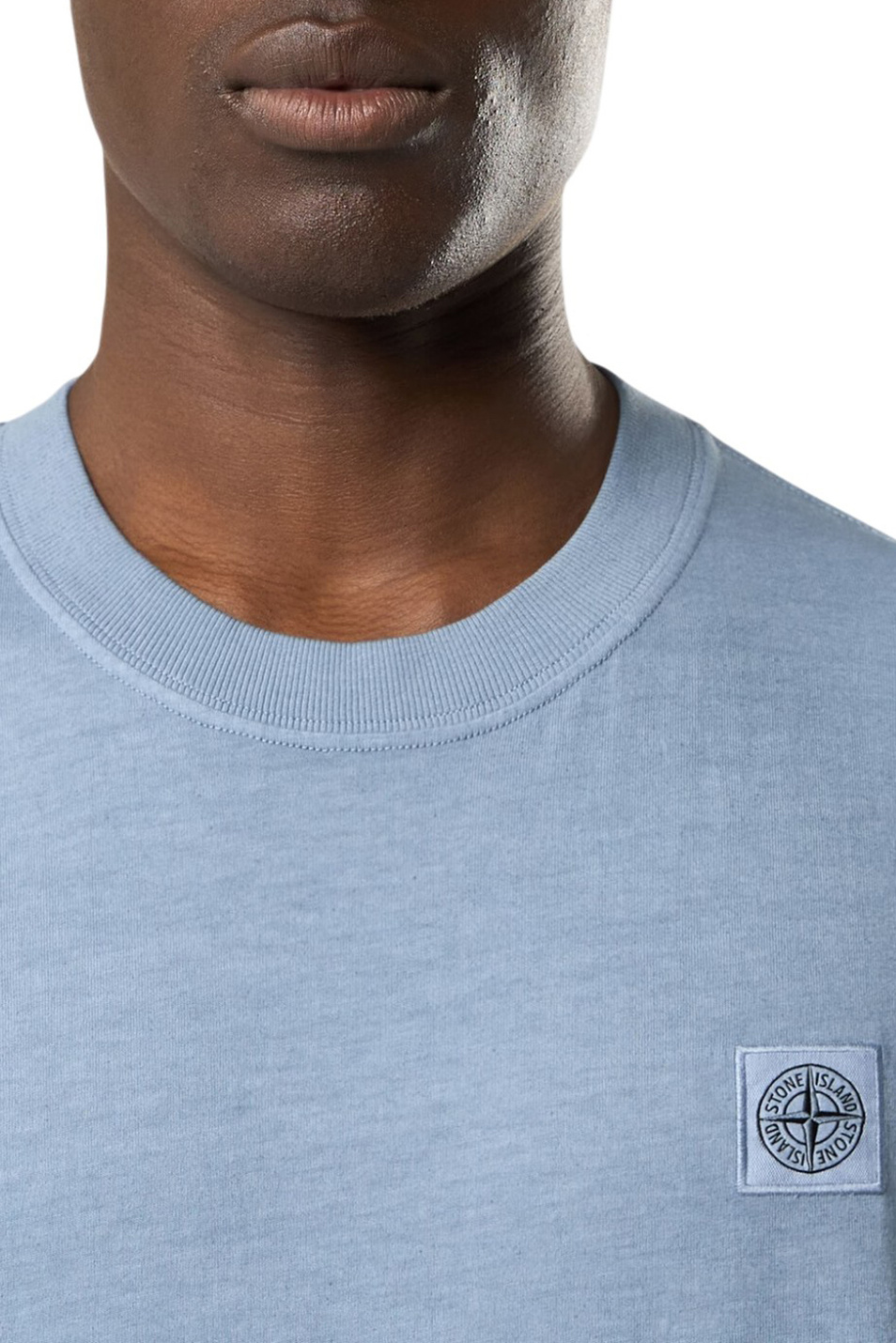 Мужской Stone Island Футболка из хлопка с логотипом (цвет ), артикул L1S152100030-S0115 | Фото 5