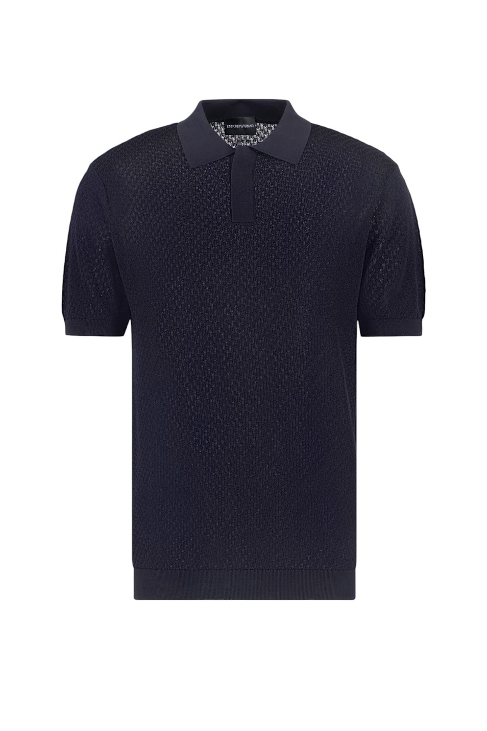 Мужской Emporio Armani Поло из хлопка и вискозы (цвет ), артикул EM001139-AF14851 | Фото 1