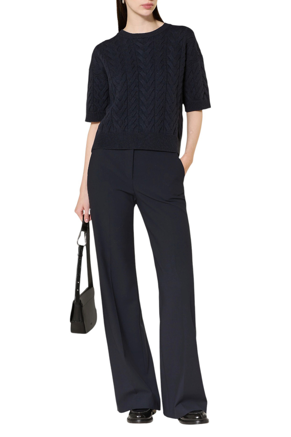 Женский Max Mara Джемпер DOMINUS из шерсти (цвет ), артикул 2529366111 | Фото 3