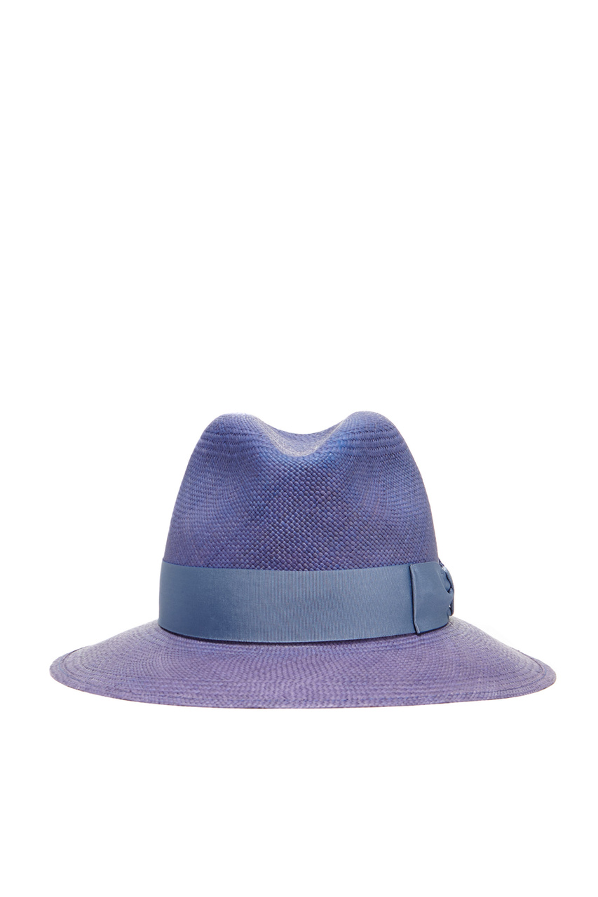 Шляпа соломенная BRISA|Основной цвет:Фиолетовый|Артикул:141088 | Фото 1