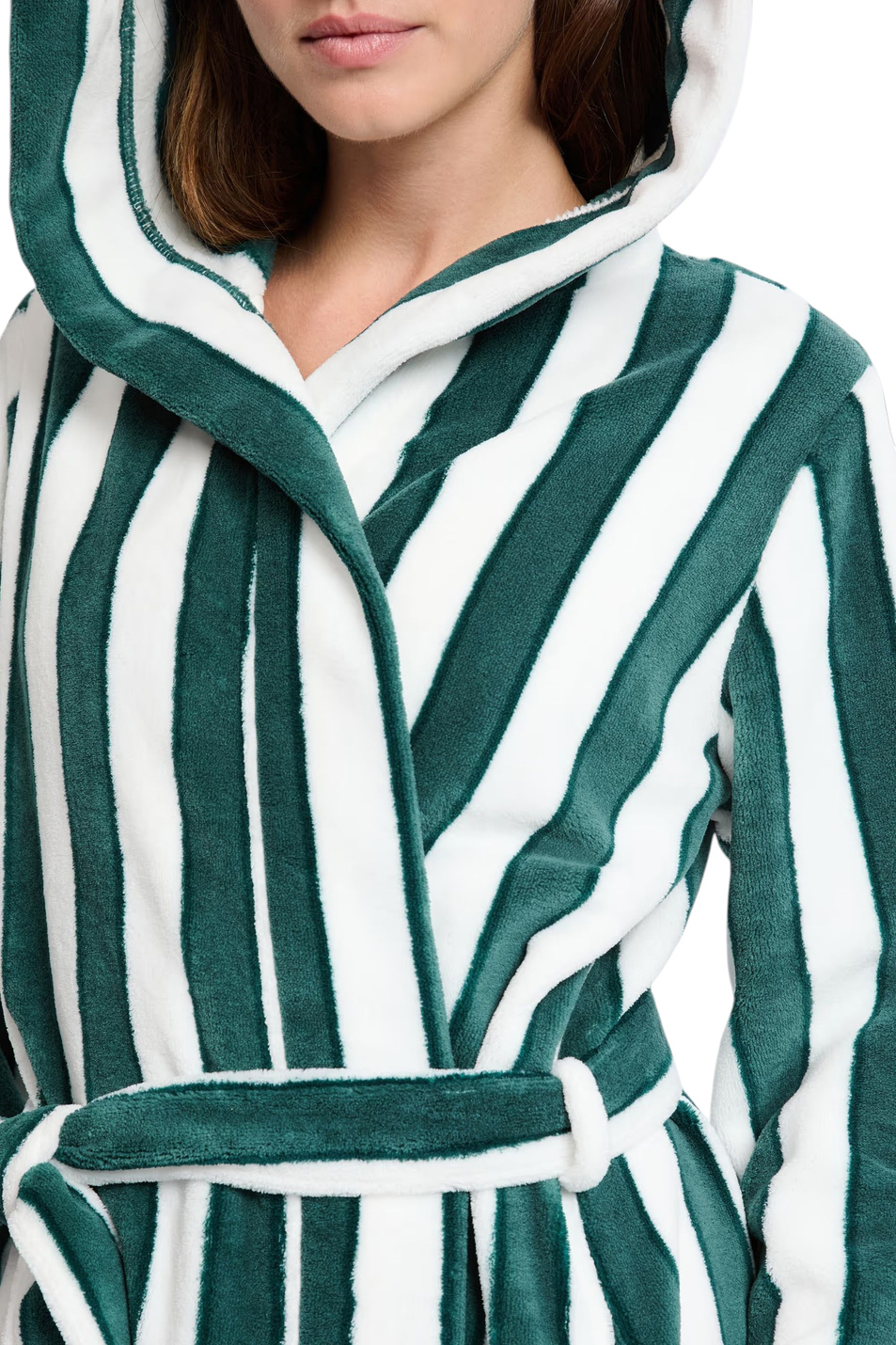 Женский Etam Халат MILA в полоску (цвет ), артикул 6556243 | Фото 3