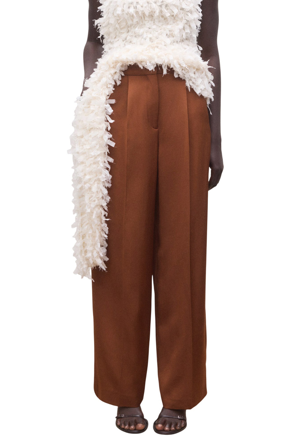 Женский Mango Брюки CRISTY прямого кроя (цвет ), артикул 27004450 | Фото 3