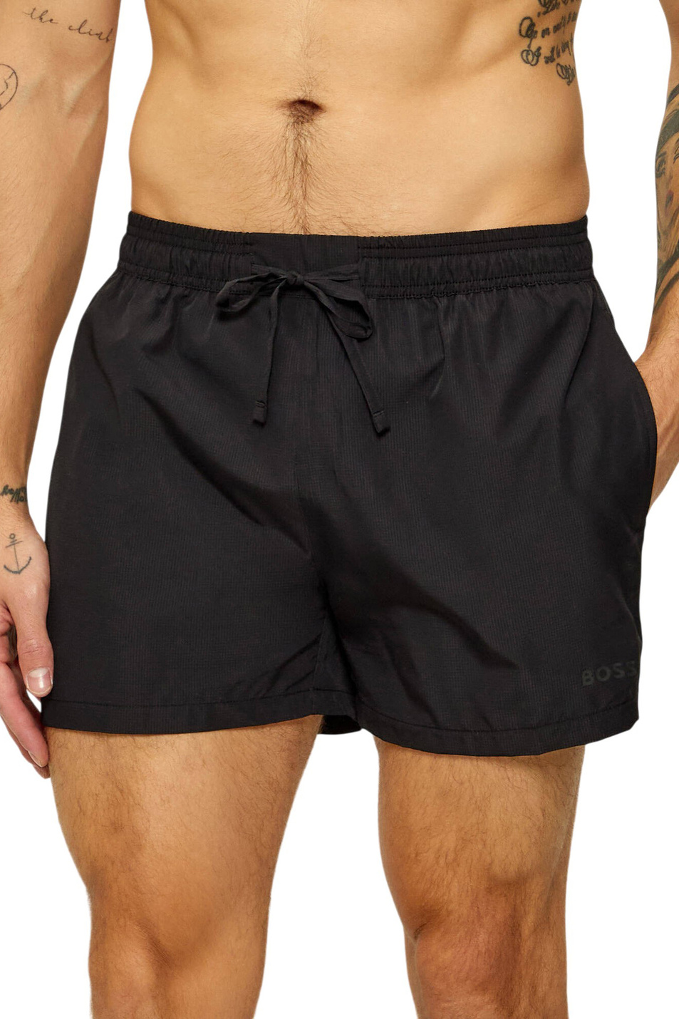 Мужской BOSS Шорты Zac для плавания однотонные (цвет ), артикул 50565451 | Фото 3