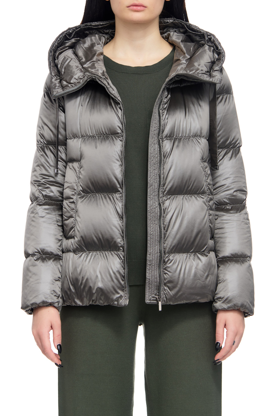 Женский Max Mara Куртка стеганая SPACEPI с капюшоном (цвет ), артикул 2394860836 | Фото 3