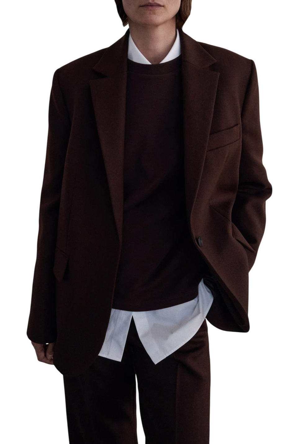 Женский Mango Пиджак MILAN из шерсти (цвет ), артикул 17036362 | Фото 3