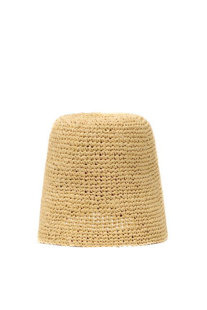 Плетеная шляпа TIMORE|Основной цвет:Бежевый|Артикул:2355710334 | Фото 1