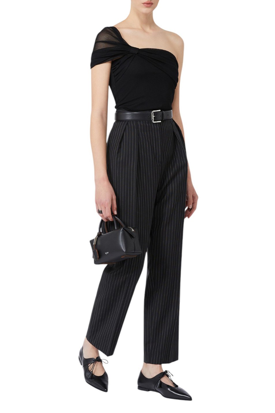 Женский Max Mara Топ BELLICO с асимметрией (цвет ), артикул 2521946021 | Фото 2