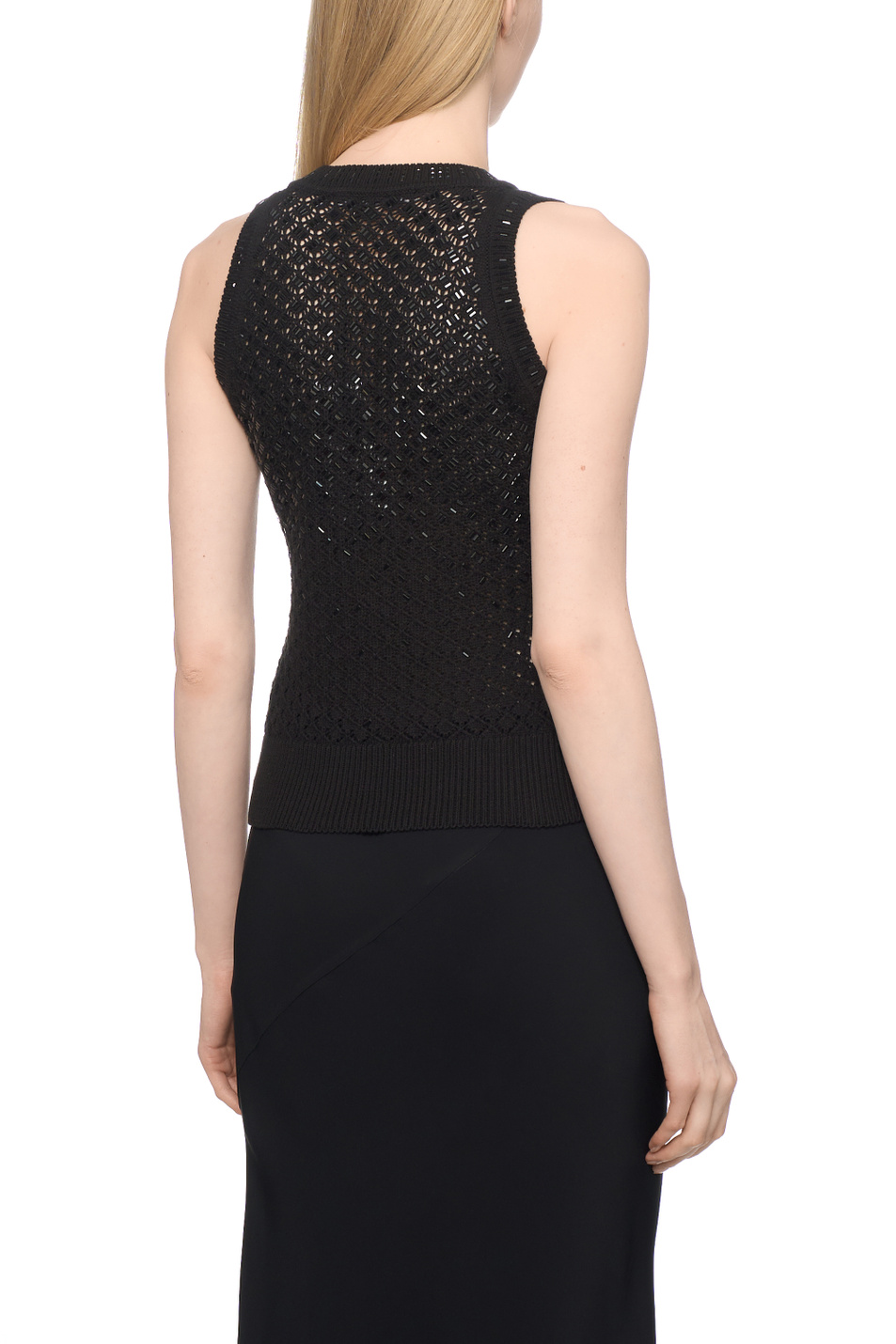 Женский ERMANNO SCERVINO Топ трикотажный (цвет ), артикул D485L318CTYLE | Фото 5