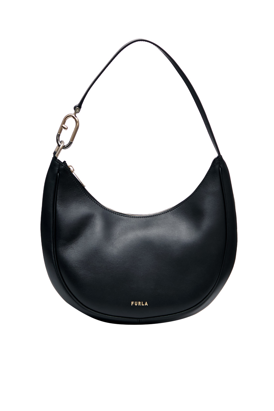 Сумка PRIMAVERA M на плечо|Основной цвет:Черный Женский Furla Сумка PRIMAVERA M на плечо (цвет ), артикул WB00512-AX0733 | Фото 1