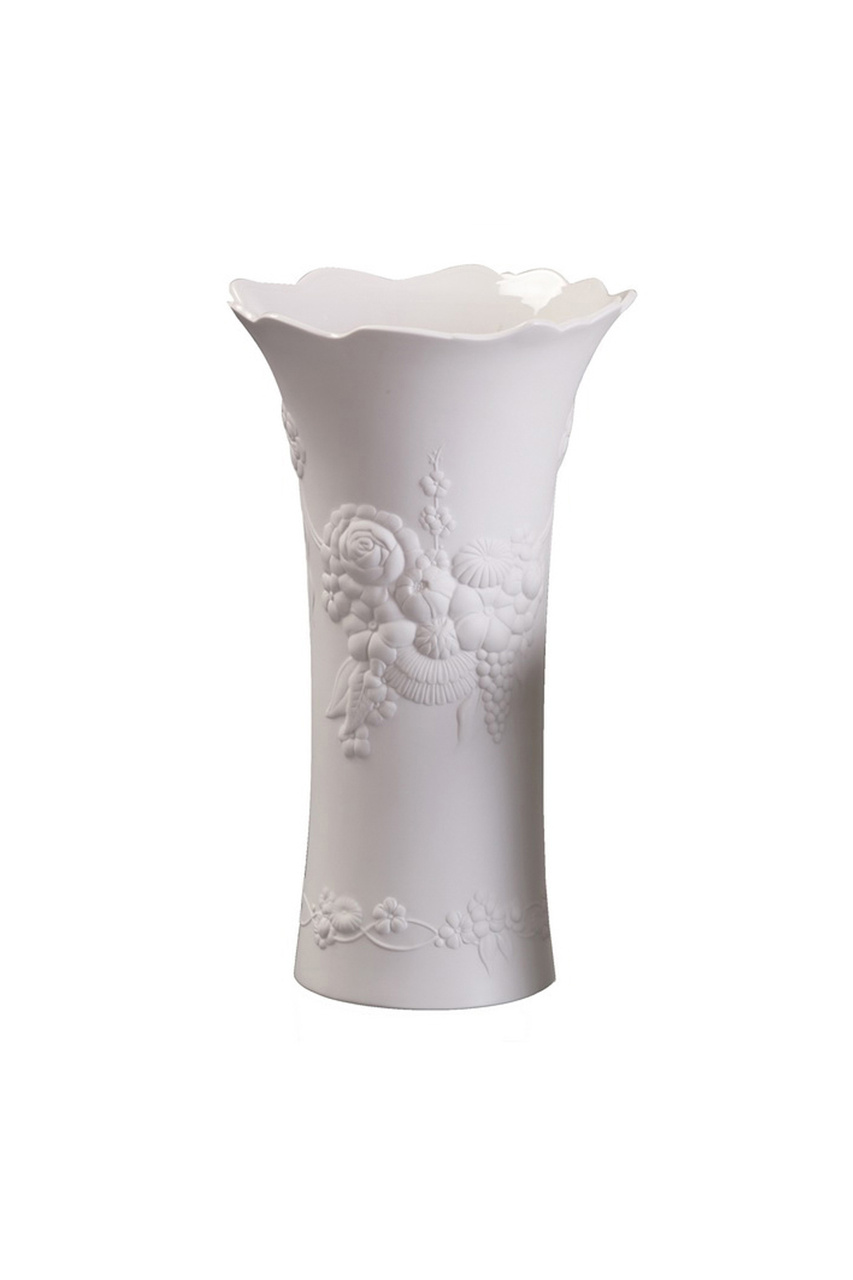 Ваза декоративная «Flora», 29 см|Основной цвет:Белый|Артикул:14-000-54-1 | Фото 1