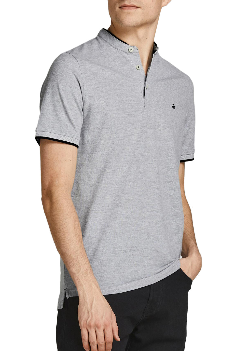 Мужской Jack & Jones Футболка поло из натурального хлопка (цвет ), артикул 12199711 | Фото 3