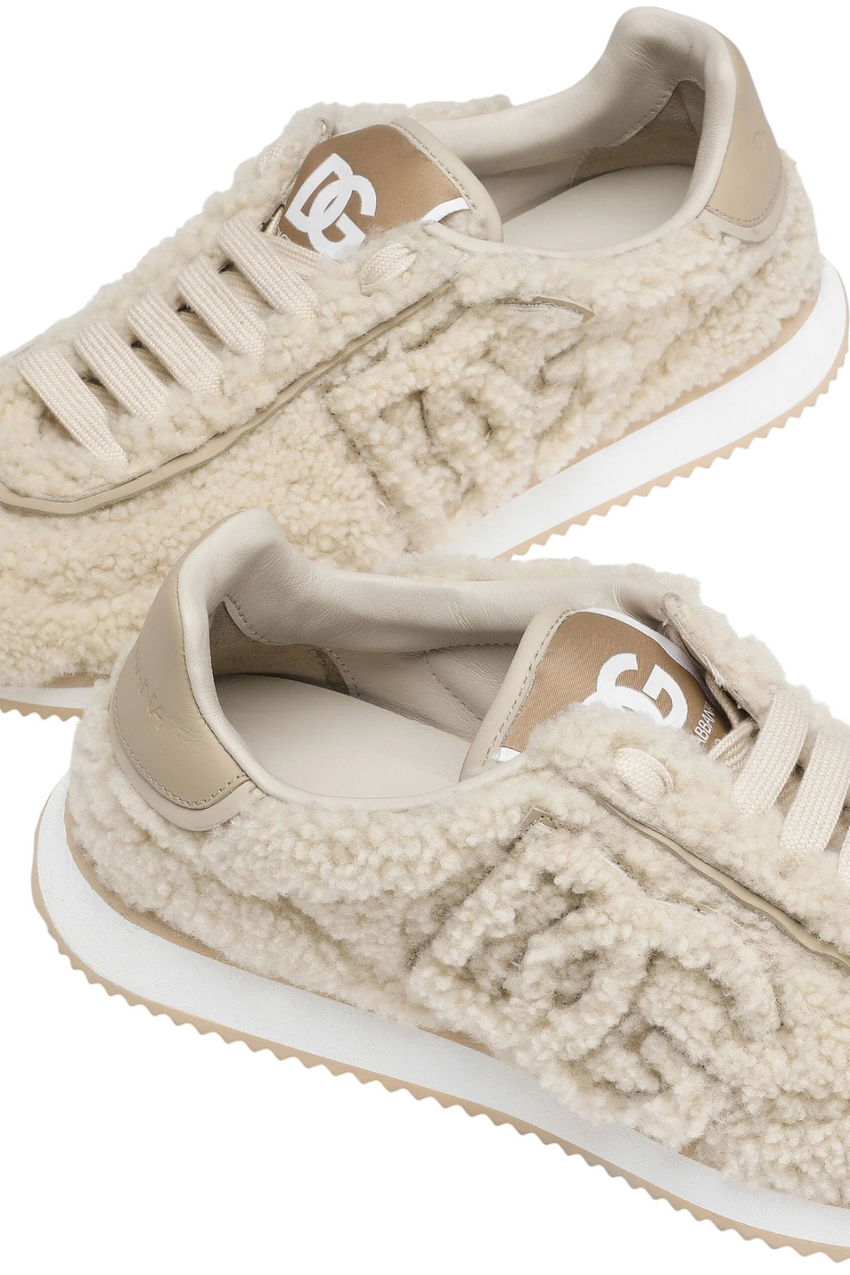 Женский Dolce & Gabbana Кроссовки Cushion с отделкой из овчины (цвет ), артикул CK2288-AI988 | Фото 4