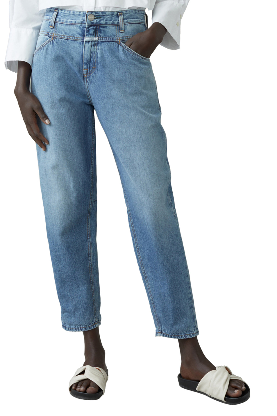 Closed Укороченные джинсы с крестообразным карманом (цвет ), артикул C91220-15E-3H | Фото 3