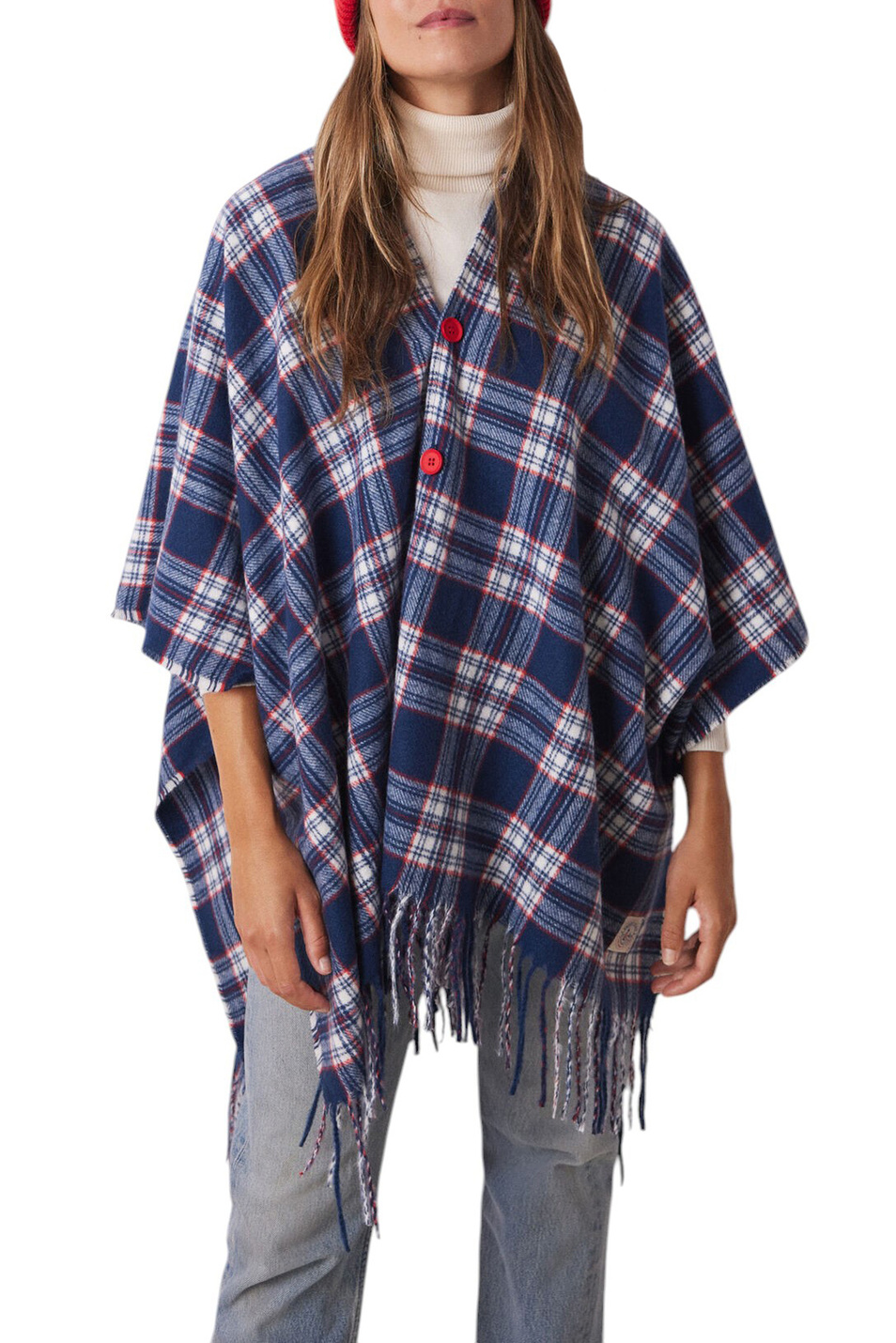 Женский Women'secret Пончо в клетку (цвет ), артикул 5158698 | Фото 1