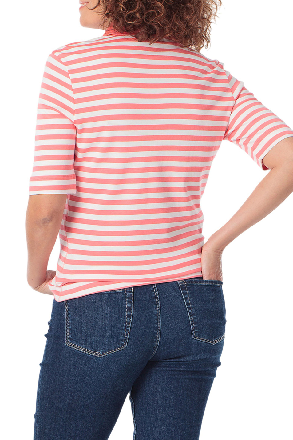 Женский Gerry Weber Поло в полоску (цвет ), артикул N60950 | Фото 5