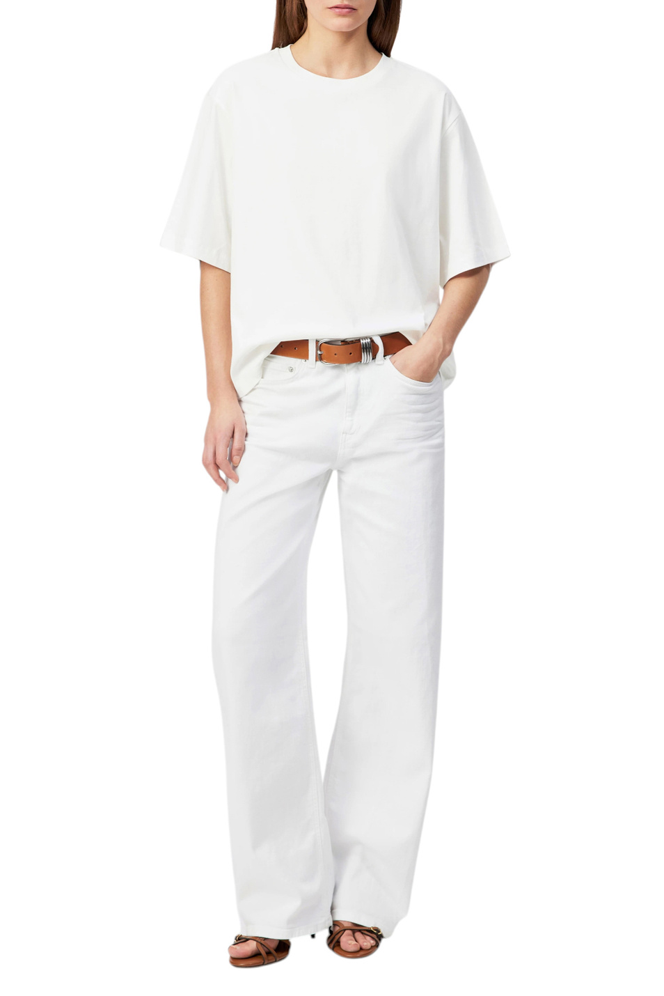 Unisex Drykorn Футболка PINARA из хлопка (цвет ), артикул 520243-890113 | Фото 2
