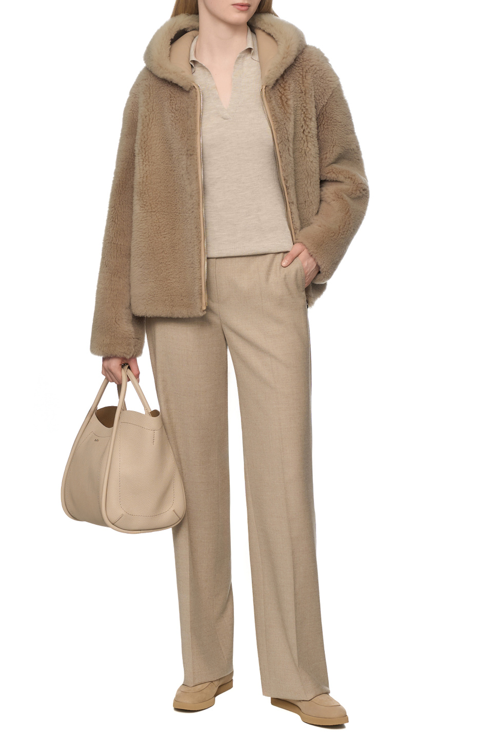 Женский Max Mara Поло ALBERO из шерсти (цвет ), артикул 2611361171 | Фото 3