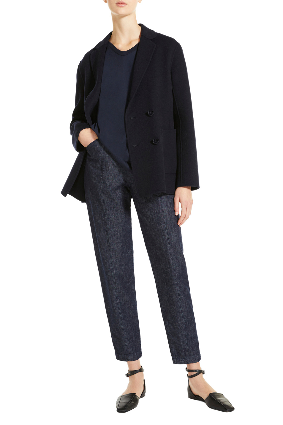 Женский Max Mara Футболка CESARE из хлопкового джерси (цвет ), артикул 99710121 | Фото 2