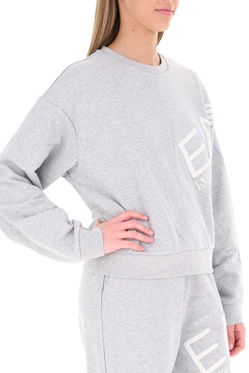Женский EA7 Свитшот с логотипом (цвет ), артикул 7W000966-AF12473 | Фото 4