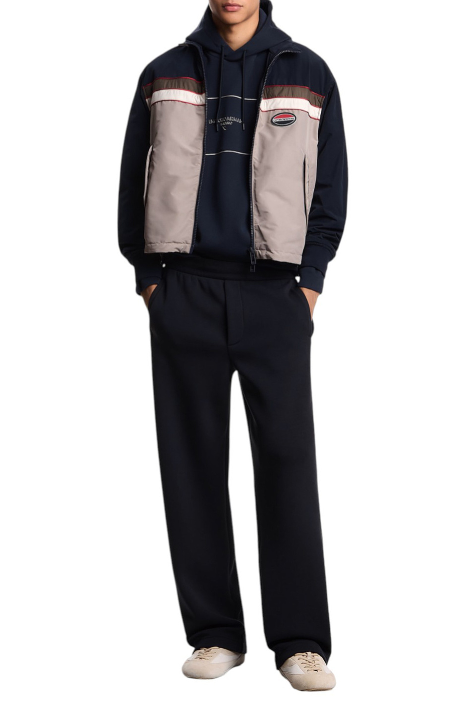 Мужской Emporio Armani Худи с логотипом (цвет ), артикул EM002885-AF17545 | Фото 2