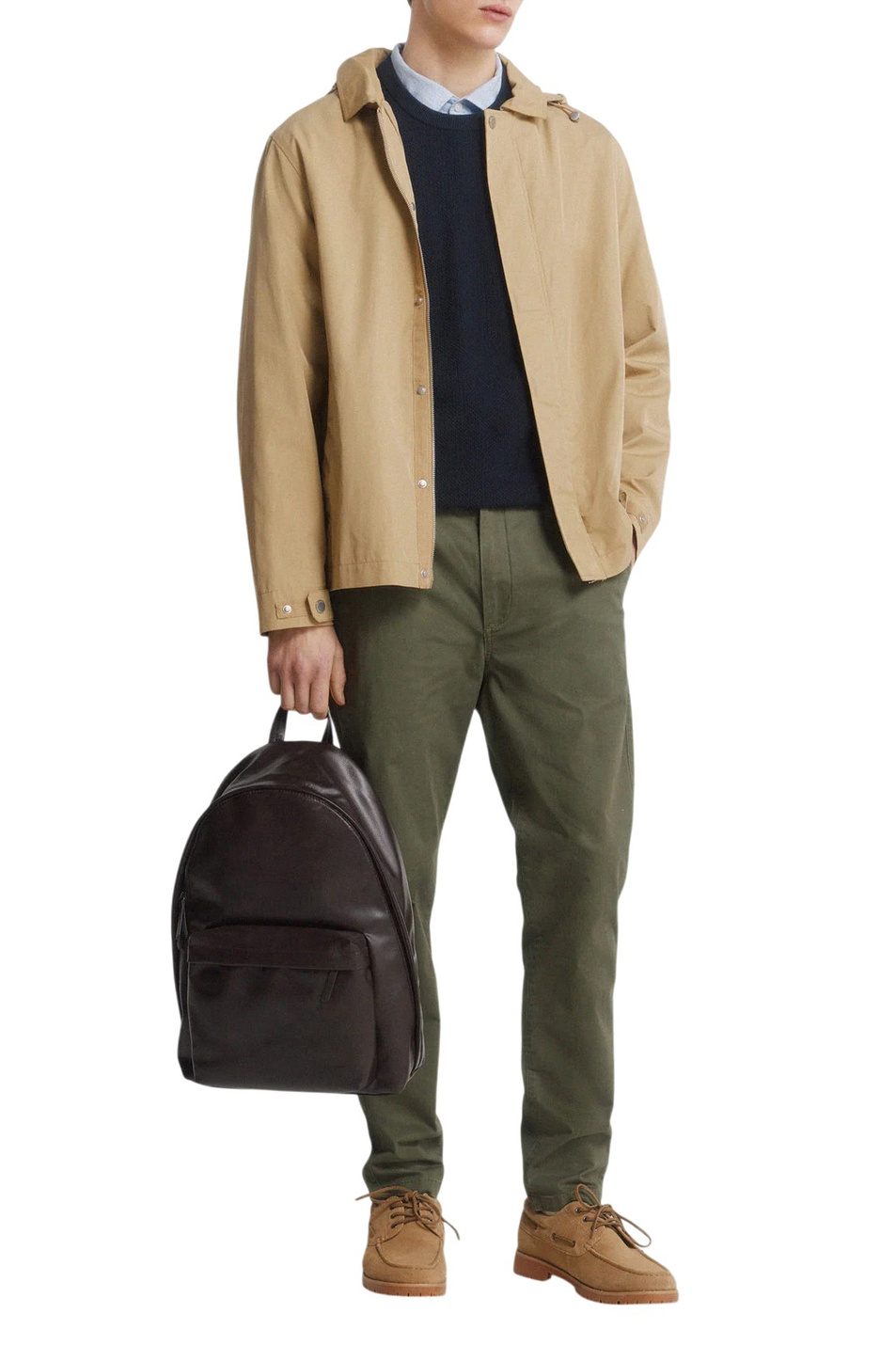 Мужской Springfield Куртка из смесового хлопка (цвет ), артикул 2833234 | Фото 2