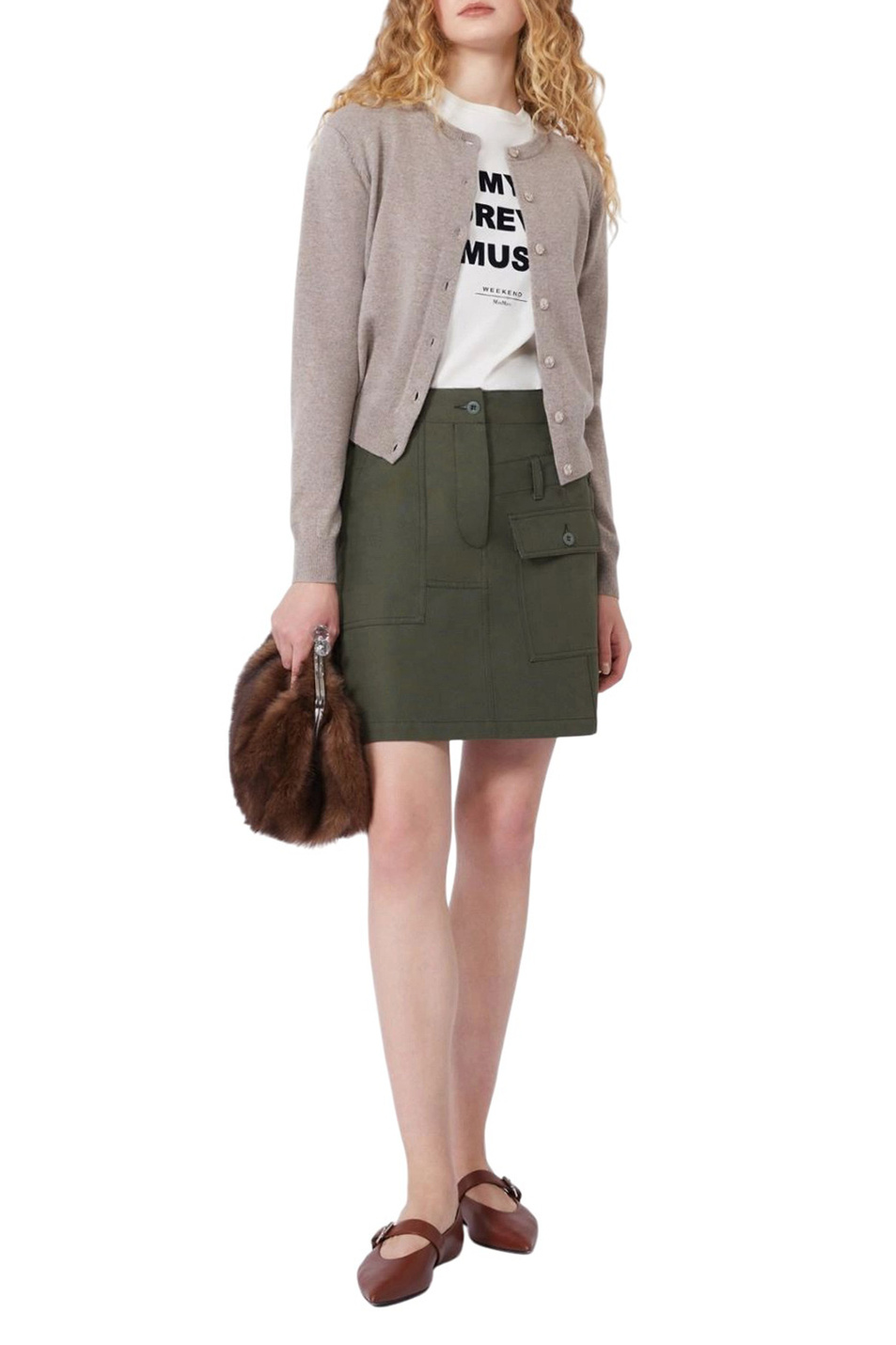 Женский Weekend Max Mara Юбка SFERE (цвет ), артикул 2615101091 | Фото 2