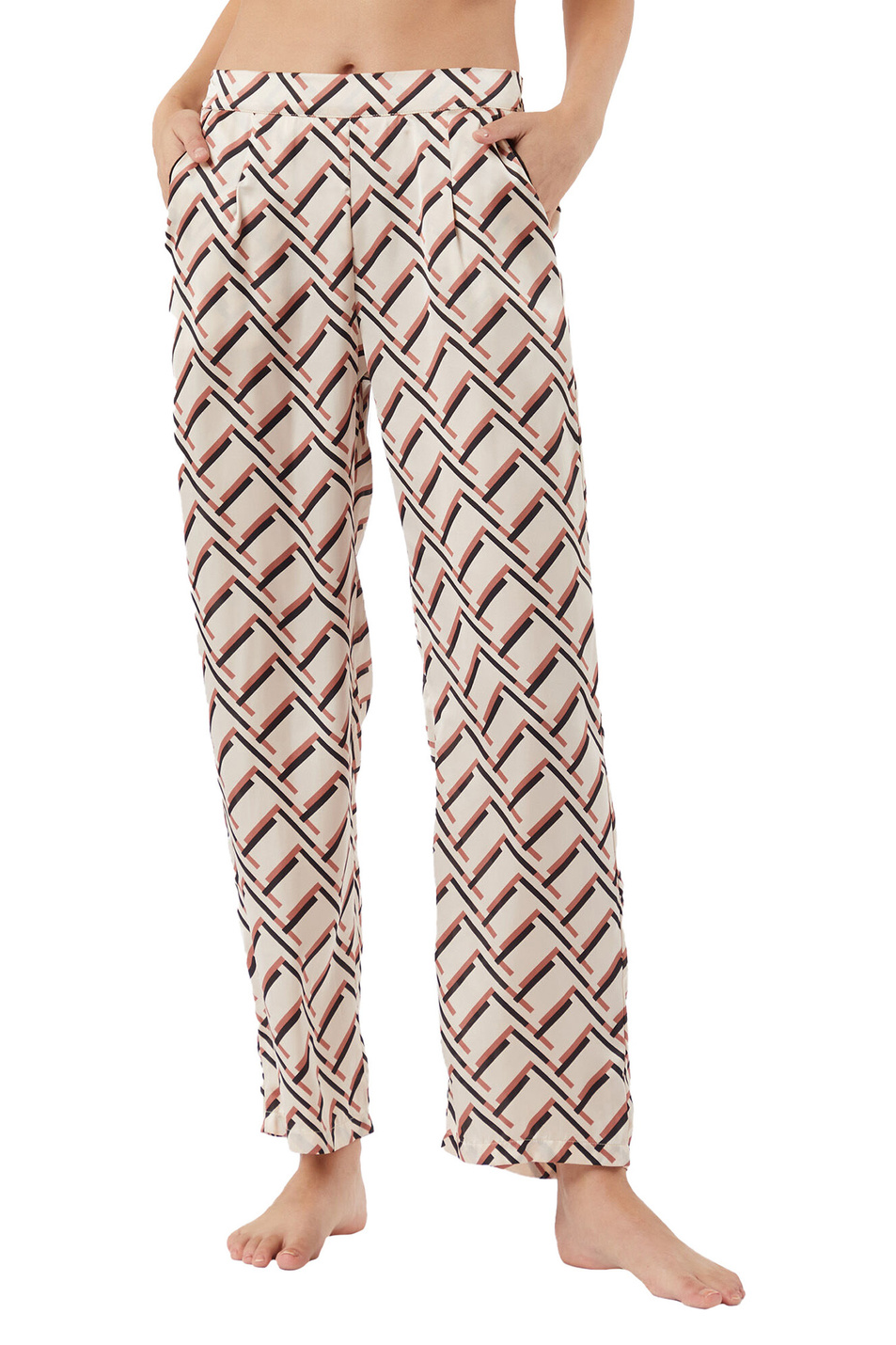 Женский Etam Пижамные брюки JENET с принтом (цвет ), артикул 6537245 | Фото 1