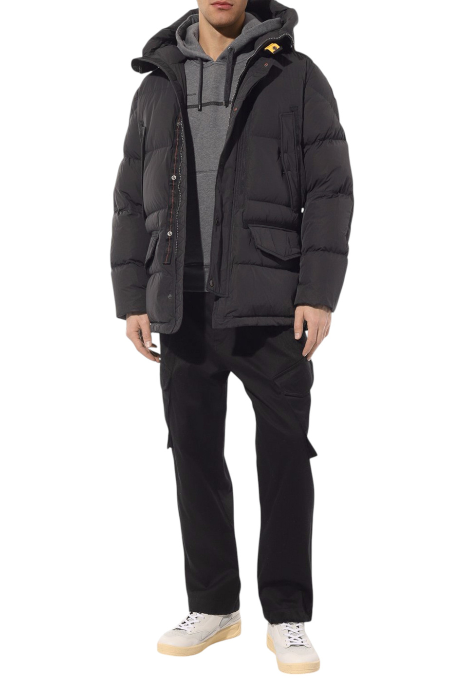 Куртка HARRASEEKET стеганая|Основной цвет:Серый Мужской Parajumpers Куртка HARRASEEKET стеганая (цвет ), артикул PMPUHF03 | Фото 3
