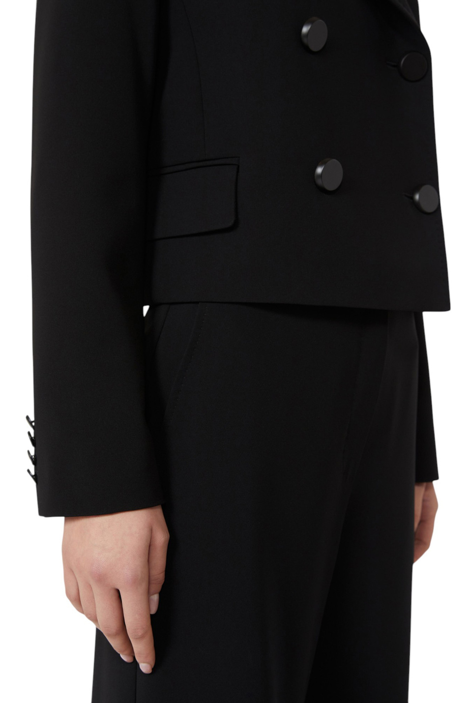 Женский Max Mara Пиджак CAPRERA однотонный (цвет ), артикул 2526046061 | Фото 5