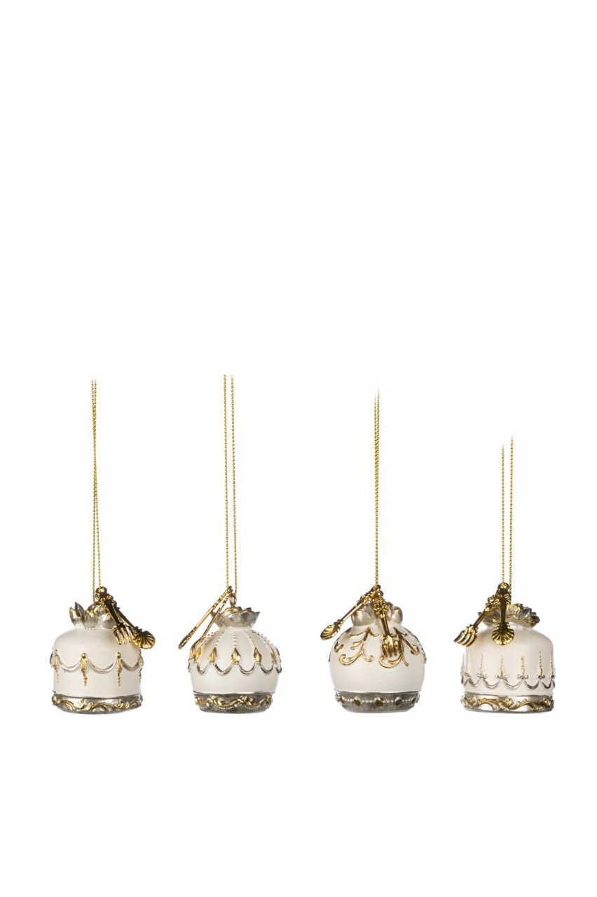 Елочная игрушка "Кекс", 4,5см, в ассорт.|Основной цвет:Белый Не имеет пола Goodwill Елочная игрушка "Кекс", 4,5см, в ассорт. (цвет ), артикул D 44162 | Фото 1