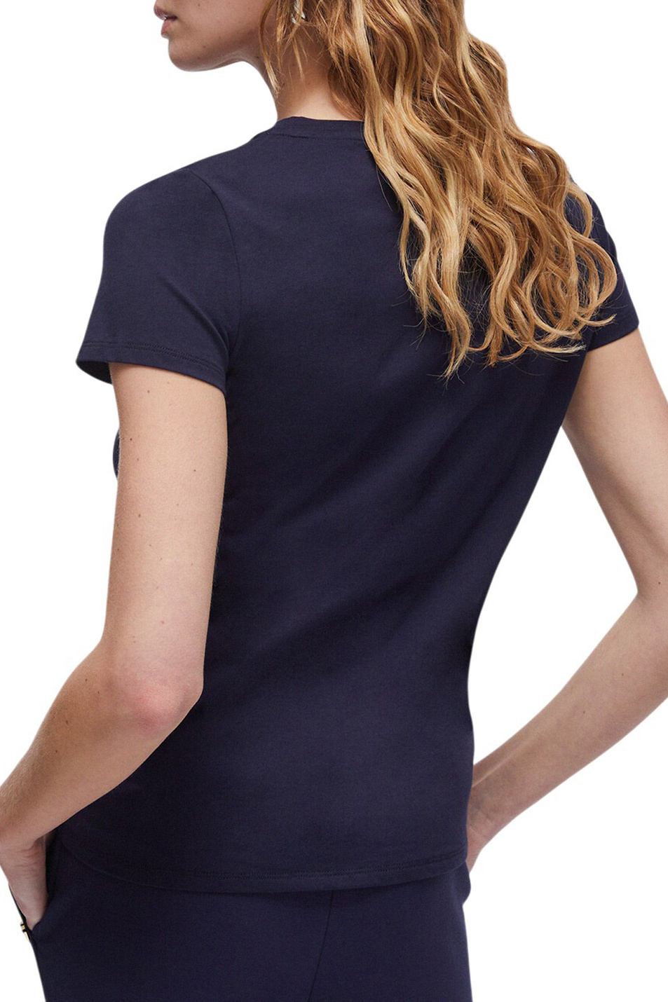 Женский Liu Jo Футболка из натурального хлопка с принтом (цвет ), артикул TA6155JS923 | Фото 4