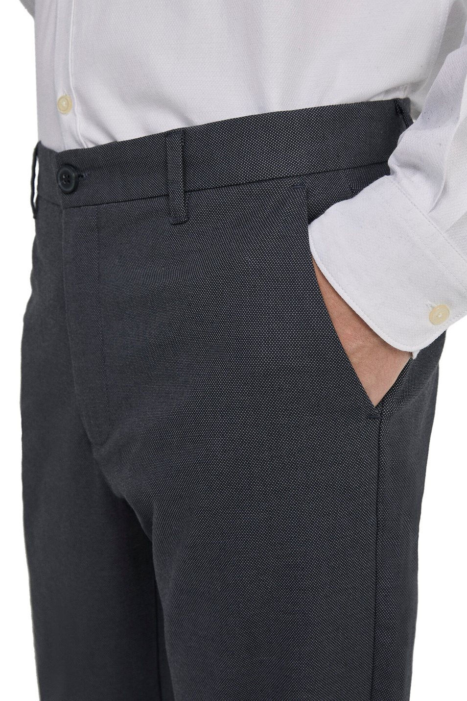 Мужской Springfield Классические брюки узкого кроя (цвет ), артикул 1554922 | Фото 4