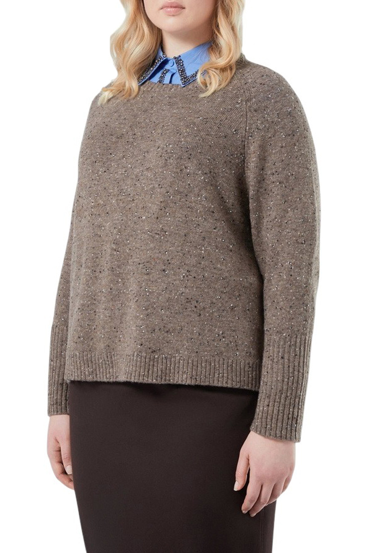 Женский Marina Rinaldi Джемпер CONGO со стразами (цвет ), артикул 2527366112 | Фото 3