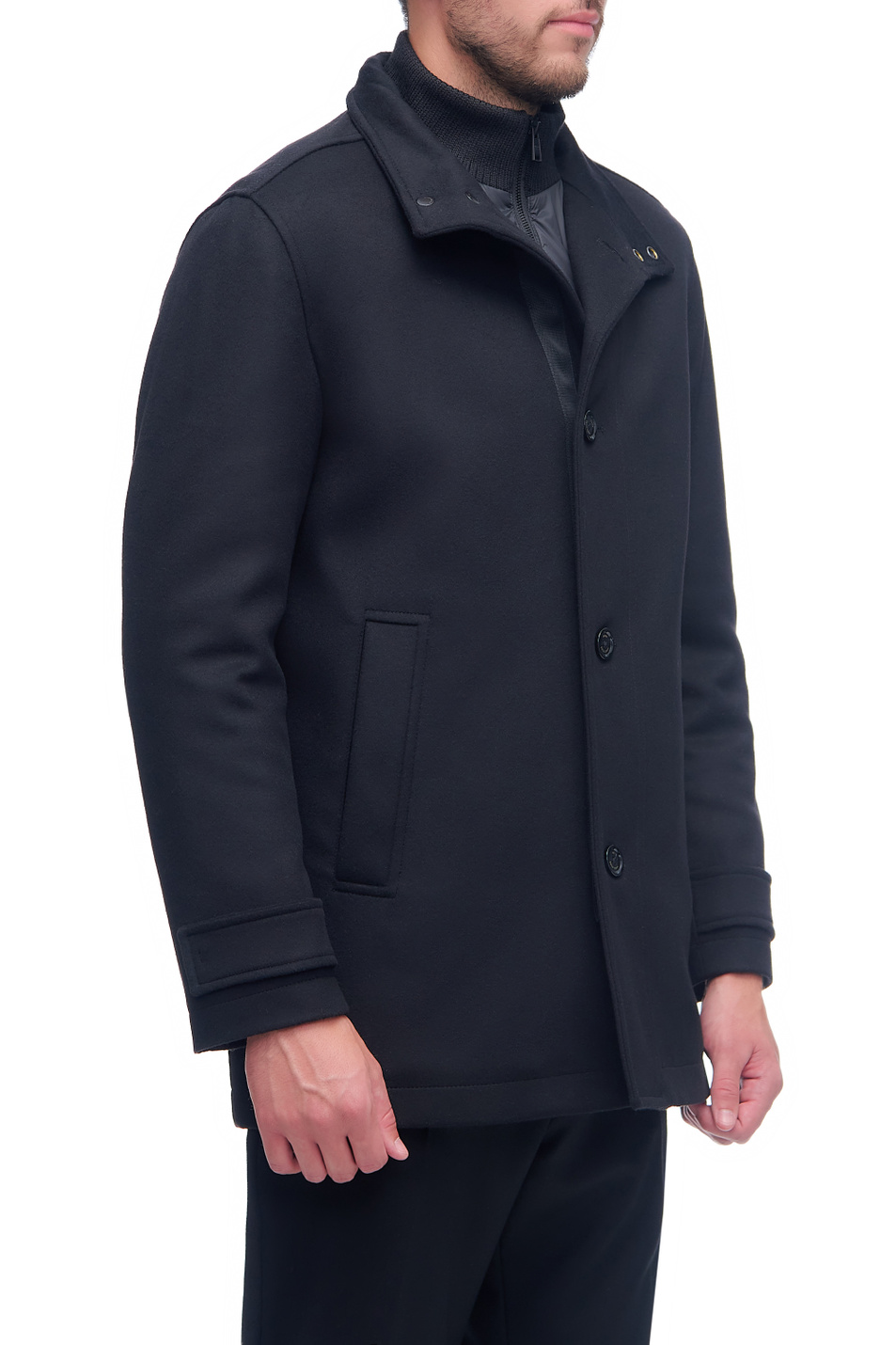Мужской BOSS Куртка из смесовой шерсти (цвет ), артикул 50455402 | Фото 4