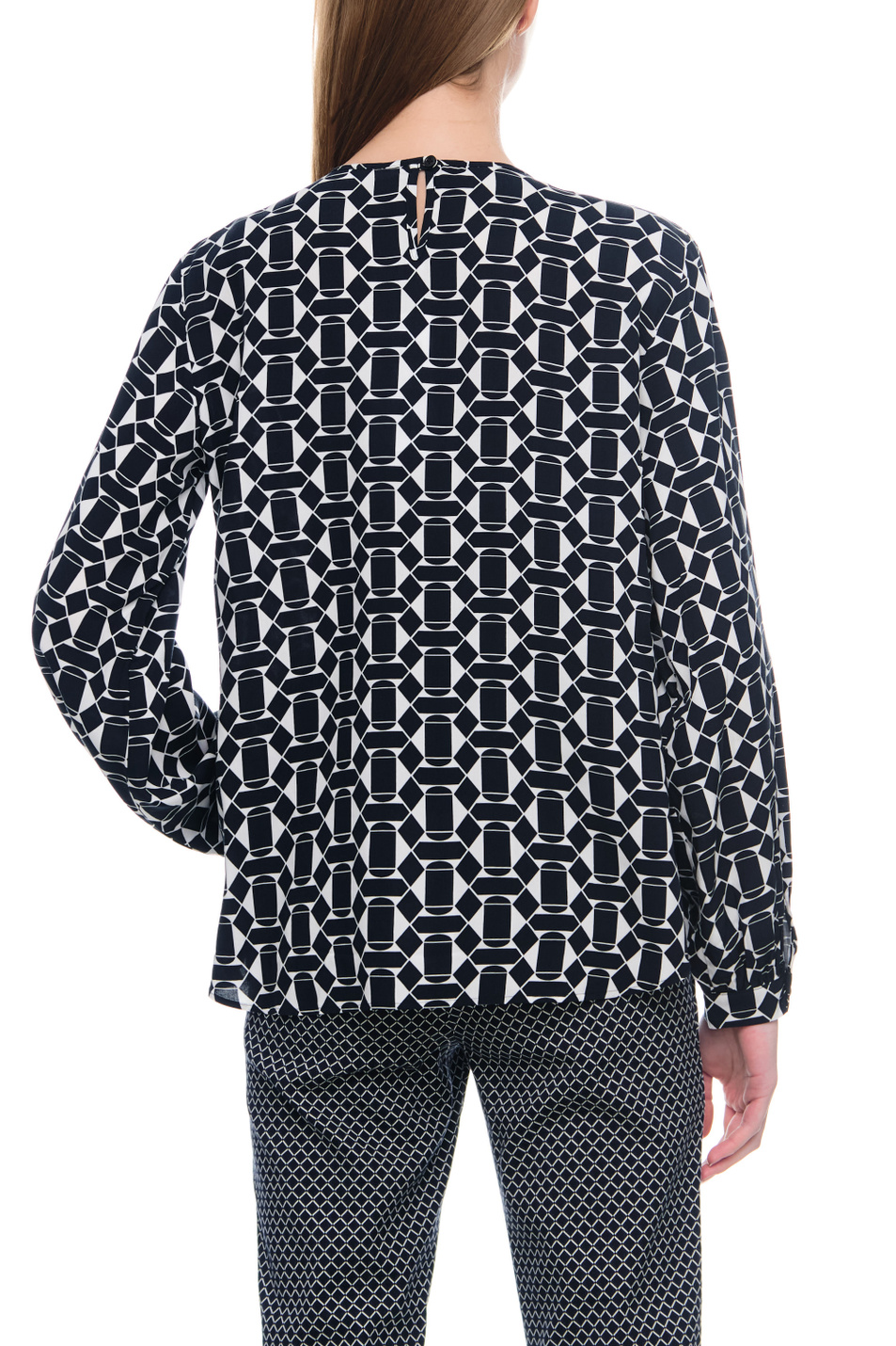 Женский Gerry Weber Блузка из вискозы с принтом (цвет ), артикул 965007-31442 | Фото 6