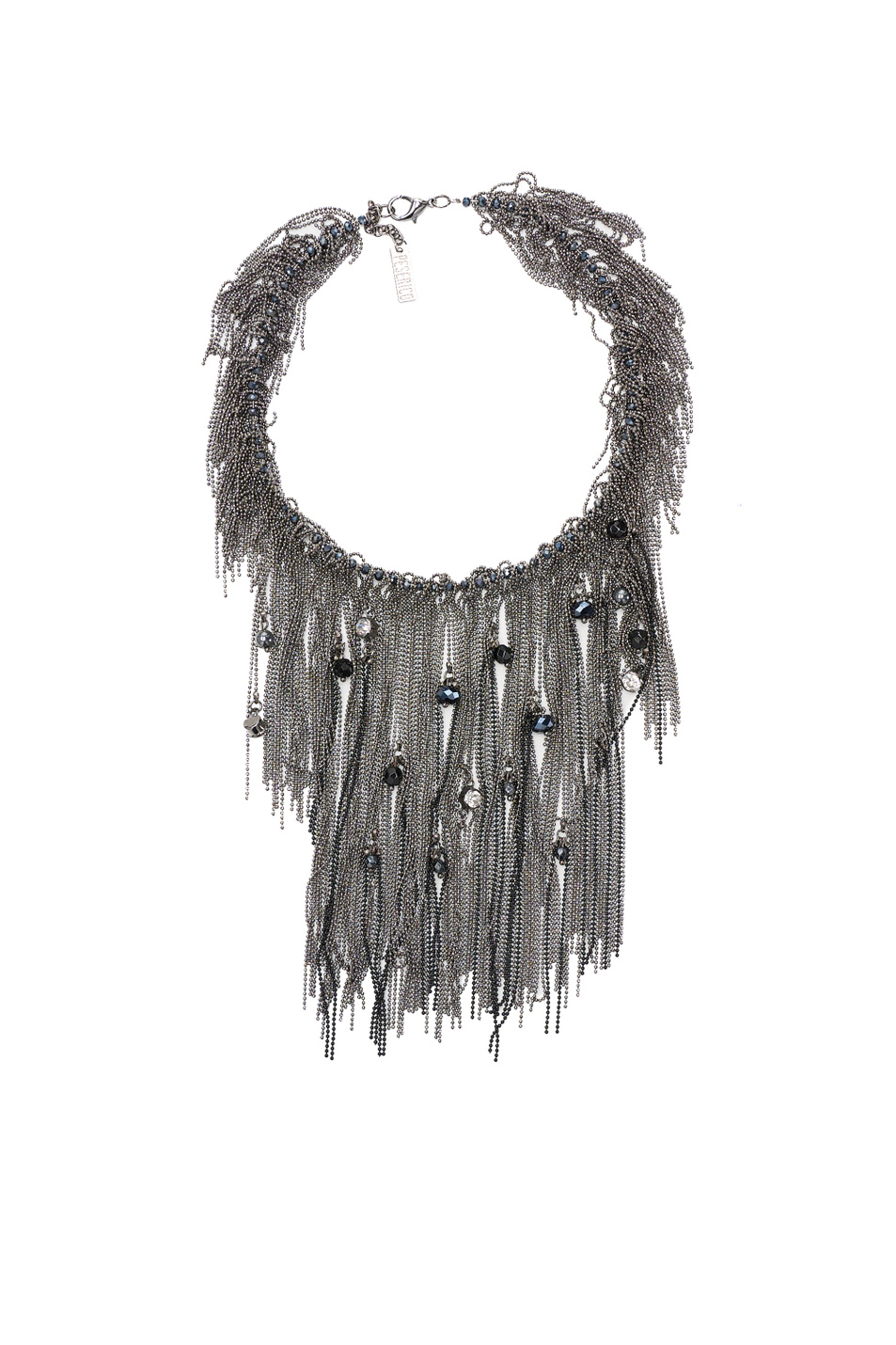 Ожерелье с цепочками мониль|Основной цвет:Серебристый Женский Peserico Ожерелье с цепочками мониль (цвет ), артикул E35503C0-CC735 | Фото 1