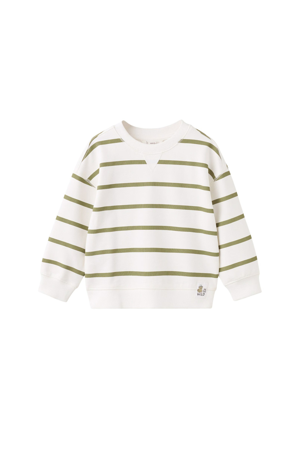 Мальчикам Mango Kids Свитшот EHAPPY из хлопка (цвет ), артикул 27043711 | Фото 1