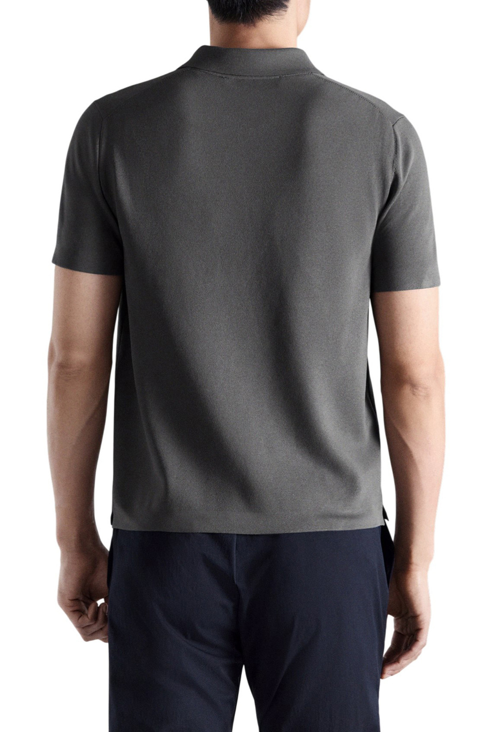 Мужской Mango Man Поло MILLER прямого кроя (цвет ), артикул 27064428 | Фото 4