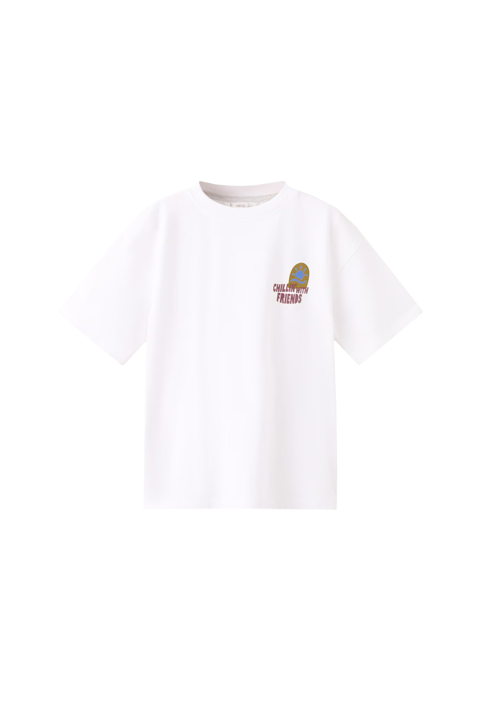 Мальчикам Mango Kids Футболка SKATE из хлопка (цвет ), артикул 27096716 | Фото 1