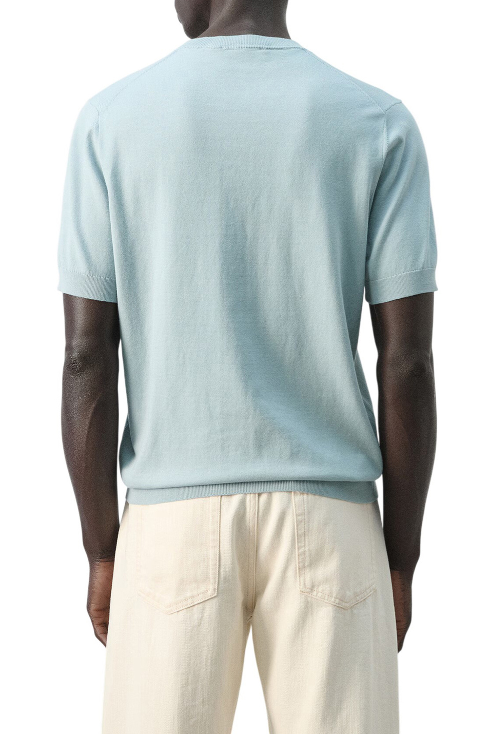 Мужской Mango Man Джемпер ARRAONA однотонный (цвет ), артикул 27061281 | Фото 4