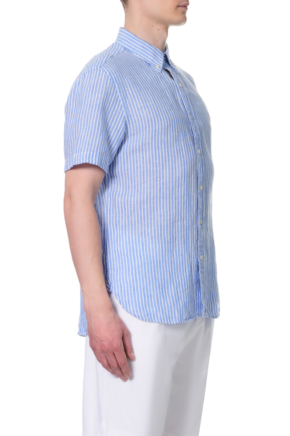 Polo Ralph Lauren Льняная рубашка с коротким рукавом (цвет ), артикул 710867680001 | Фото 3