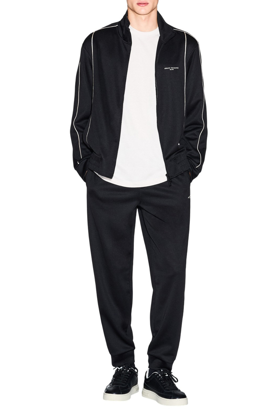 Мужской Armani Exchange Толстовка с контрастными полосками (цвет ), артикул XM001357-AF16278 | Фото 2