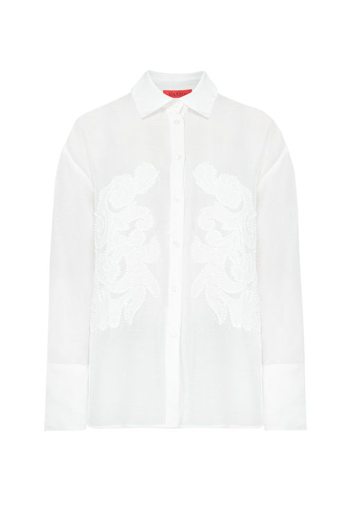 Блузка OTTAWA с вышивкой|Основной цвет:Белый|Артикул:2416111031 | Фото 1