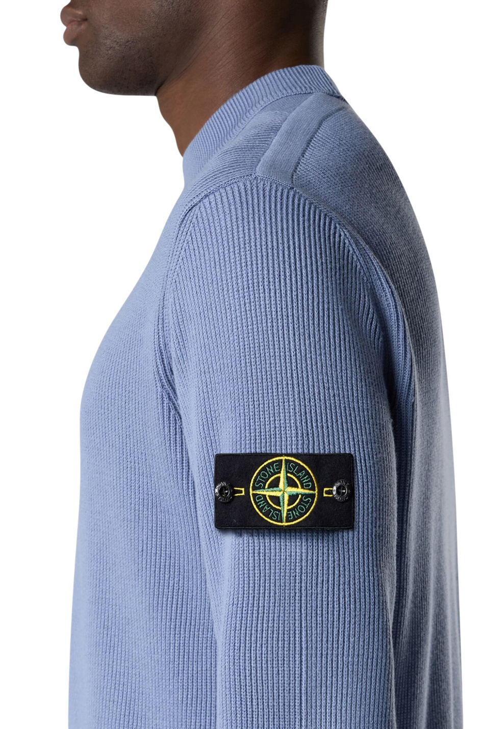 Мужской Stone Island Джемпер из хлопка (цвет ), артикул L1S155100154-S00D8 | Фото 5