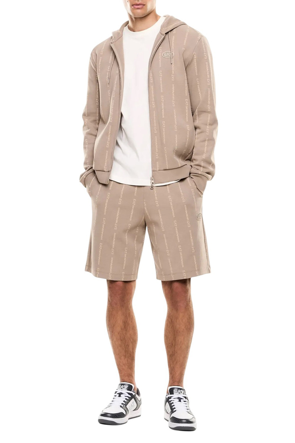 Мужской EA7 Толстовка из смесового хлопка (цвет ), артикул 7M001392-AF12660 | Фото 3