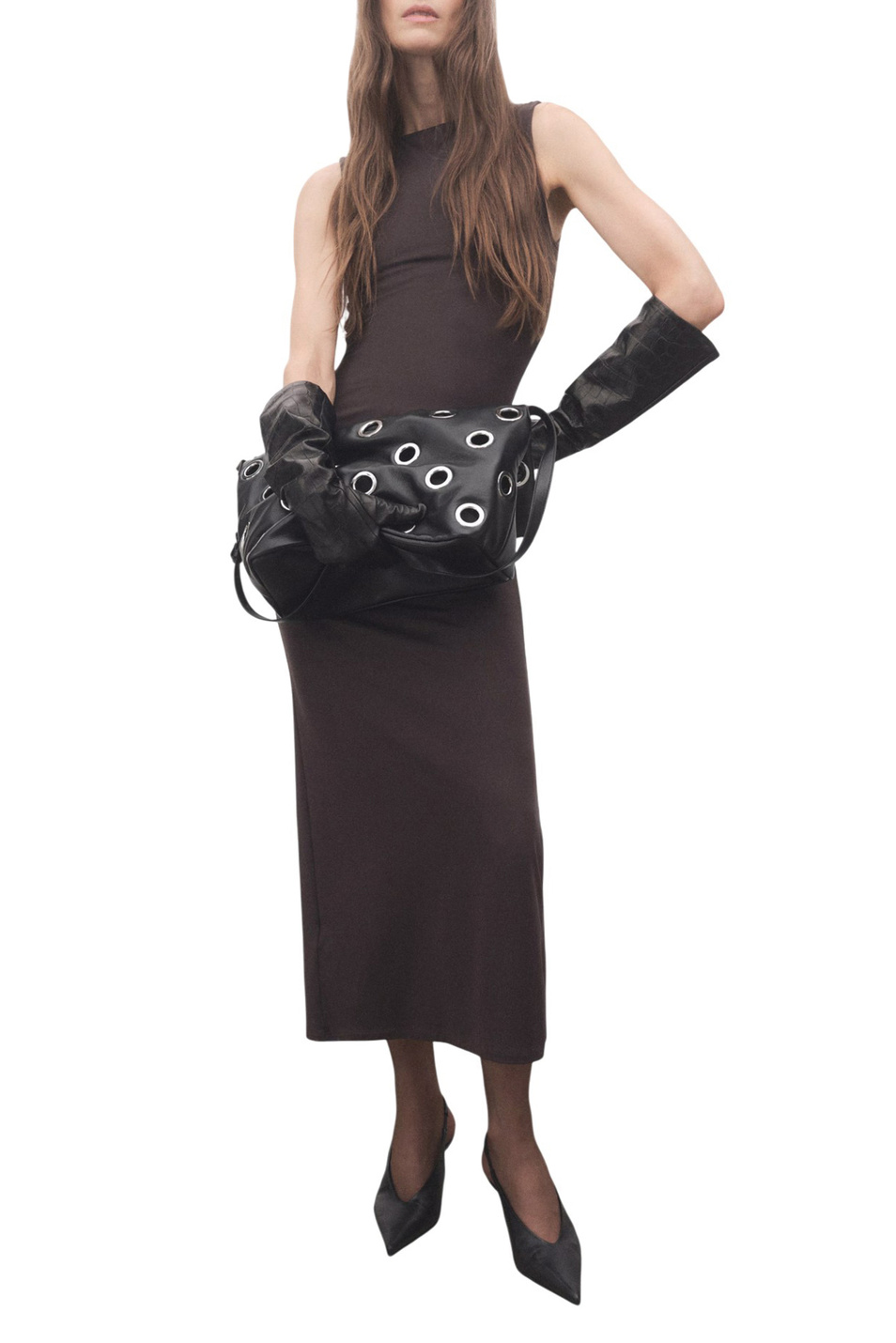 Женский Mango Сумка через плечо ABRA (цвет ), артикул 17026741 | Фото 5